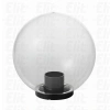 Lampa ogrodowa kula  fi 20 cm E27 GLOBE transparentna