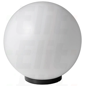 Lampa ogrodowa kula  fi 25 cm E27 GLOBE biała