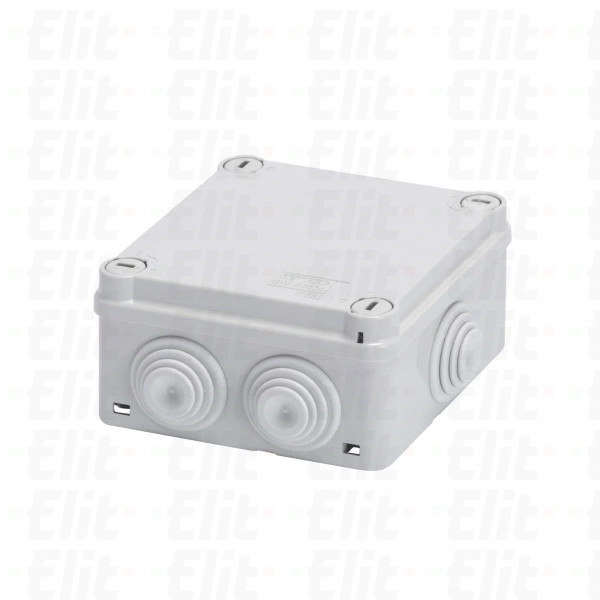 Puszka n/t 100mm 100x 50mm tworzywo IP55 szary 44 CE GW44024