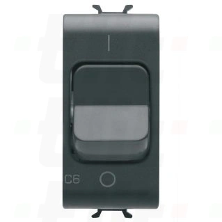 Wył. z bezp. nadm. 1P C6 3KA 230V ac 1M czarny