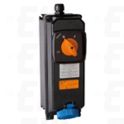 Gniazdo stałe z wyłącznikiem i blokadą GRP ATEX ATEX 3P+N+E 16A 400V 6H IP66/67 EX CAT. 2D 3G