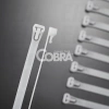 Opaska kablowa otwierana wielokrotnie biała 370x7.6 COBRA /100szt./