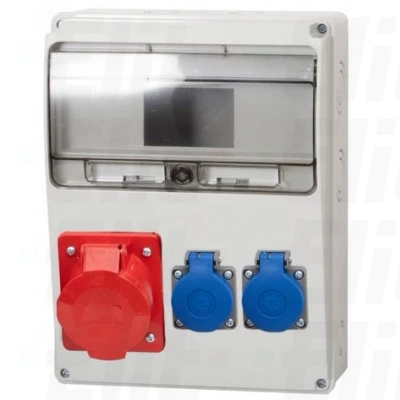 Rozdzielnica budowlana MEDIOLAN 32/5, 2x230V /11M/ ITALINE