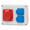 Rozdzielnica budowlana BERGAMO 16/5, 2x250V ITALINE