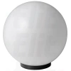 Lampa ogrodowa kula  fi 25 cm E27 GLOBE biała