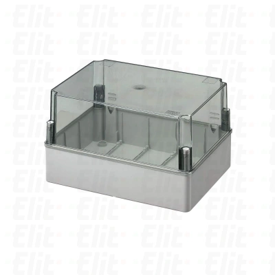 Puszka n/t herm. 300x220x180 szara IP56 pokrywa wysoka transp. EC440C8