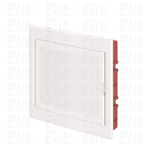 Rozdzielnica modułowa 2x18 podtynkowa drzwi transp. seria 630B IP40 430x410x80 szyna N+PE szara