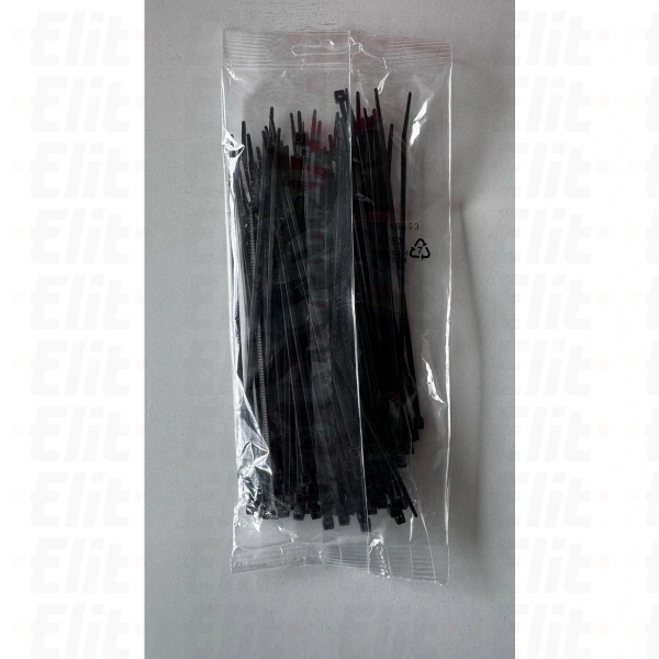 Opaska kablowa 120x3,6 czarna UV PV ITA036120B /100szt/