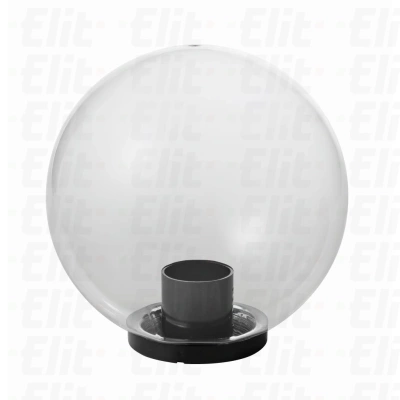 Lampa ogrodowa kula  fi 20 cm E27 GLOBE transparentna