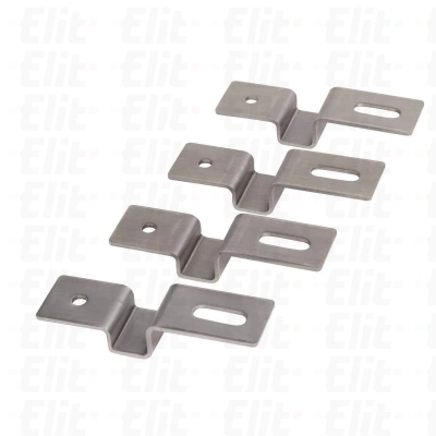 Uchwyty montażowe ze stali nierdzewnej (zestaw 4 szt.)