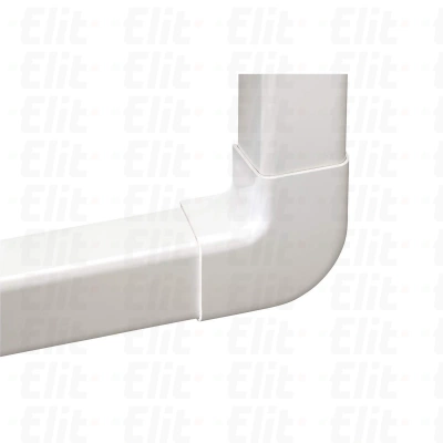 Naroże płaskie kanału do klimatyzacji SPLIT SYSTEM 90x65 (opak. 10 szt.)