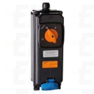 Gniazdo stałe z wyłącznikiem i blokadą GRP ATEX 2P+E 32A 230V 6H IP66/67 EX CAT. 2D 3G