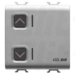Aktor sterowania roletami 1-kanałowy 6A 230V 2 moduły KNX tytanowy ELIT00835