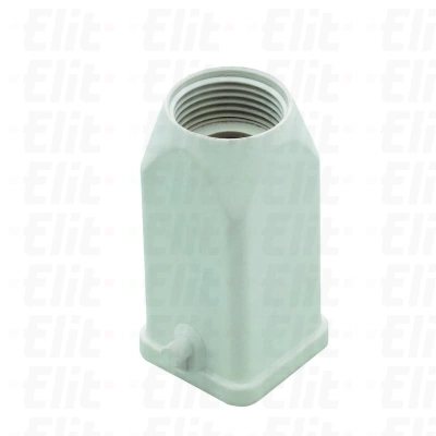 ZŁĄCZE WIELOSTYKOWE Z WEJŚCIEM ODGÓRNYM 21X21 2 KOŁKI M20 IZOL. SZARY.