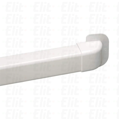 Łącznik ścienny wygięty kanału do klimatyzacji SPLIT SYSTEM 80x60 (opak. 10szt.)