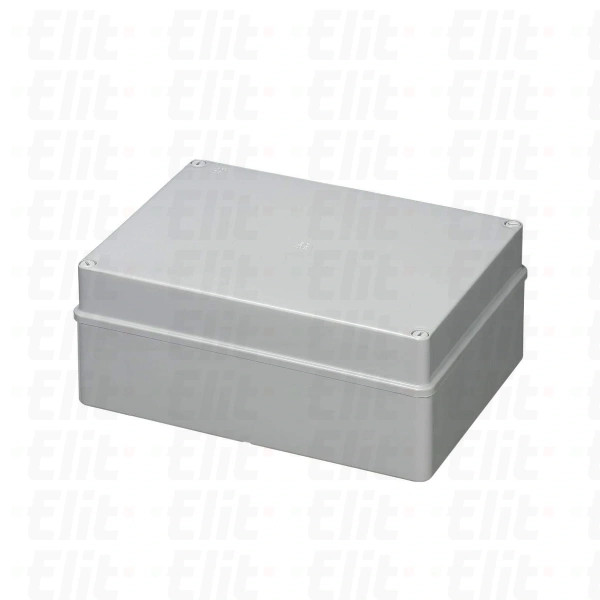 Puszka samogasnąca n/t gładka herm.IP56 GWT 960°C szara PV 300x220x120