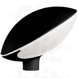 Oprawa parkowa ogrodowa E27 TAO czarna na słupek MARECO IP54