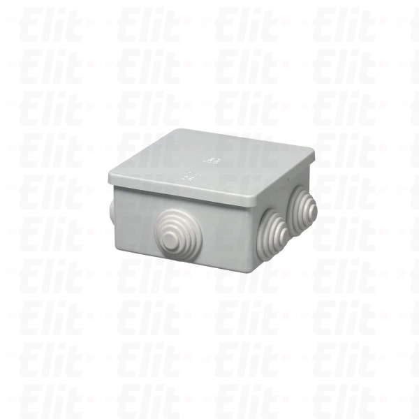 Puszka n/t herm. 80x80x40 IP44 szara EC400C3