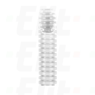 Rura karbowana FK 15/20 peszel biały naturalny 750N /100m/