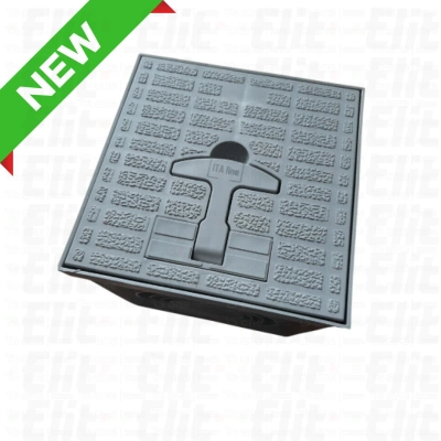 Studzienka kablowa gruntowa kontrolno-pomiarowa z pokrywą z rączką 550x550