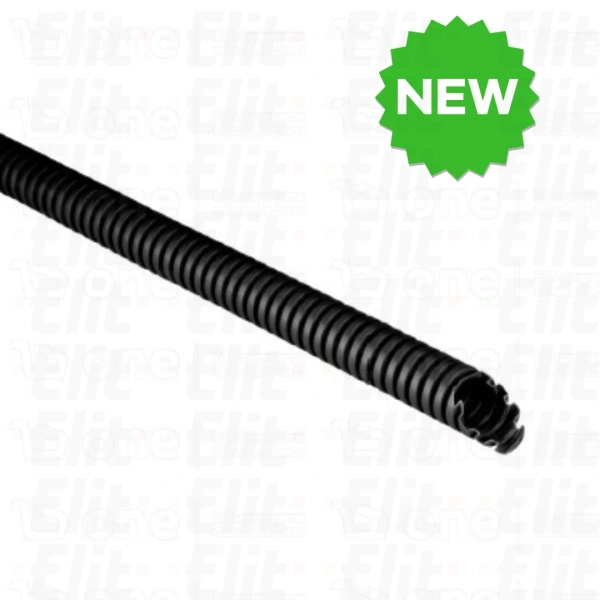 Rura karbowana 320N czarna z pilotem samogasąca -5 °C +60 °C PV UV IK06 fi16/rolka 25m/