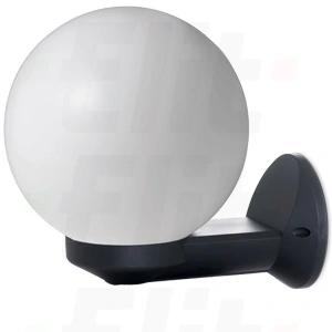 Kinkiet zewnętrzny kula ogrodowa fi 15 cm E27 BRIDGE biały