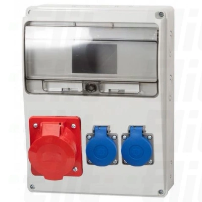 Rozdzielnica budowlana MEDIOLAN 16/5, 2x230V /11M/ ITALINE