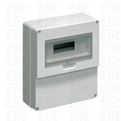 Rozdzielnica budowlana pusta 12 mod.3 gniazda bez otworów szara