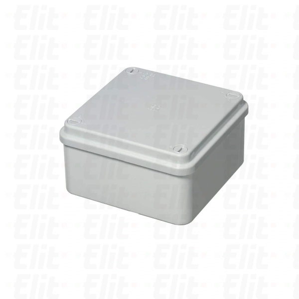 Puszka n/t herm. 105x105x55 szara IP56 śruby 1/4 obrotu