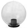 Lampa ogrodowa kula  fi 25 cm E27 GLOBE transparentna