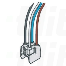 GWFIX100 - ZŁĄCZE Z KABLEM L1/L2/L3/N 16A