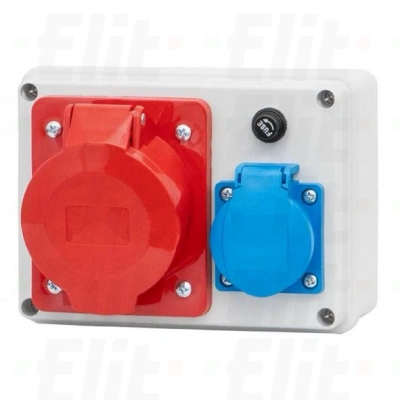 Rozdzielnica budowlana BERGAMO 32/5, 250V ITALINE