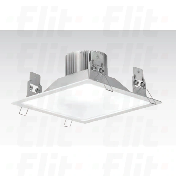 Downlight LED EOS 26W 3164lm 122lm/W PT 240mmx240mm 4000K 90st. IP40 UGR<19 7 lat gwarancji