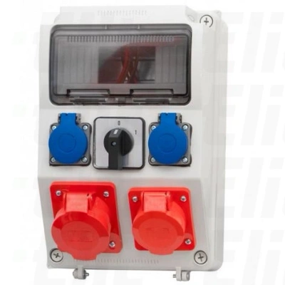 Rozdzielnica budowlana FLORENCJA 16/5, 32/5, 2x250V, 0/1 /9M/