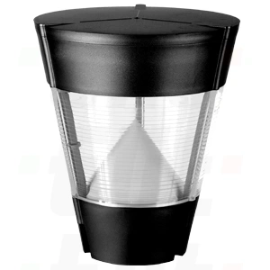 Oprawa parkowa ogrodowa E27 CHONE czarna na słupek MARECO IP54