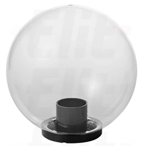 Lampa ogrodowa kula  fi 25 cm E27 GLOBE transparentna