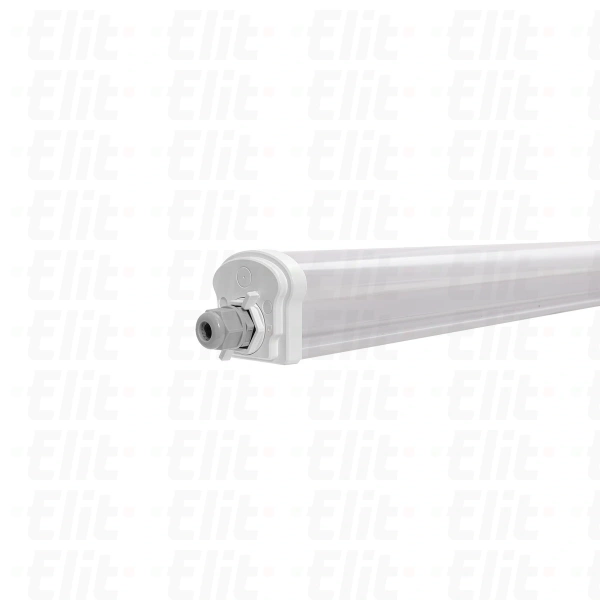Oprawa hermetyczna przelotowa LED BATTEN 40W 4400lm 110lm/W 1200mm (zam.2x36W) IP65 120° 4000K RA80 IK08 RG1 5 lat gwarancji
