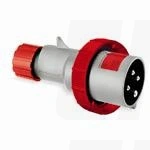 Wtyka przenośna prosta MULTIMAX 16A 3P+N+E 380-415V 50-60HZ 6H IP67 P710146