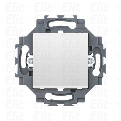 Łącznik pojedynczy 1P10AX, samozaciski, biały, Dahlia