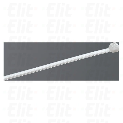 Opaska kablowa 2,5x140 biała (opak. 100szt)