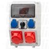 Rozdzielnica budowlana RZYM 16/5, 32/5, 2x250V, L/P /9M/ ITALINE