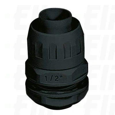 Dławnica na rurę SPIRO IP65 M40x1,5 śr.32 czarna(opak. 10szt.)