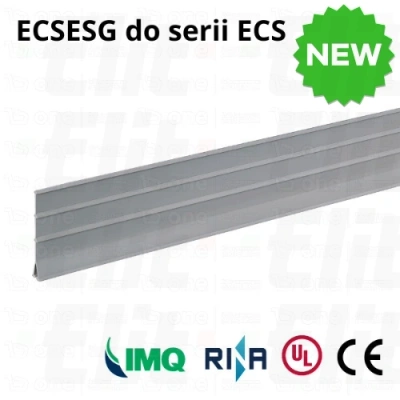 Separator do koryt grzebieniowych serii ECS szara RAL 7030 /2m/ (opak.50 m) ECSESG