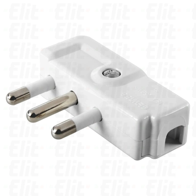 16A 2P+E 250V 90°-WTYCZKA-BIAŁY