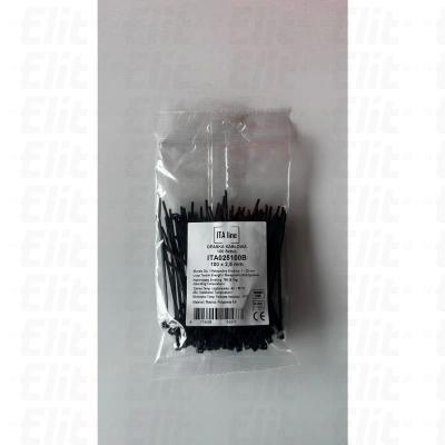 Opaska kablowa 140x2,5 czarna UV pv /100szt./