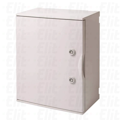 Obudowa poliestrowa bezhalogenowa samogasnąca IK10 IP65 drzwi pełne bez płyty 1000V AC 1500V DC PV UV 435x655x215