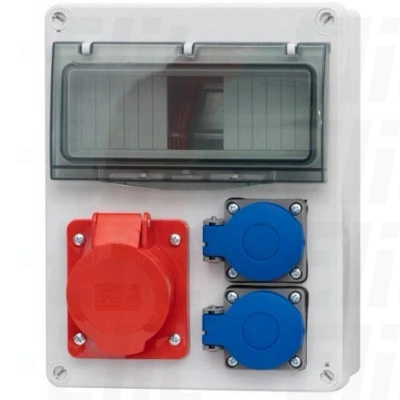 Rozdzielnica budowlana SYCYLIA 16/5, 2x250V, 8M ITALINE