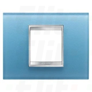 RAMKA LUX 2-POLOWA SZKŁO-AKWAMARYN