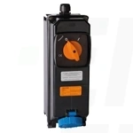 Gniazdo stałe z wyłącznikiem i blokadą GRP 2P+E 16A 230V 50-60HZ IP66/IP67 ATEX 2D 3G