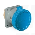 Gniazdo tablicowe Proste Heavy Duty 3P+E 125A 1000V 7H IP67 S30W377